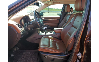 Jeep Grand cherokee SUMMIT Кафява кожа Телевизори - автомобили, коли, обяви за нови и употребявани 6