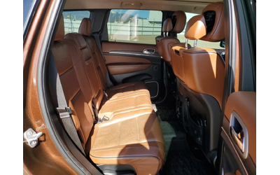 Jeep Grand cherokee SUMMIT Кафява кожа Телевизори - автомобили, коли, обяви за нови и употребявани 9