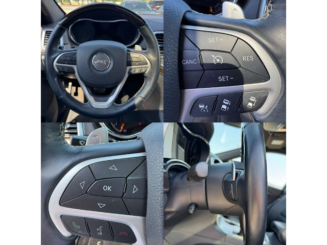 Jeep Grand cherokee 3.0* 250ps* 4x4* Overland* Distr* Pano* Navi - автомобили, коли, обяви за нови и употребявани 12