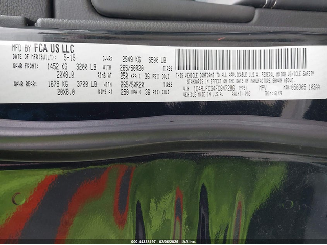 Jeep Grand cherokee 3.6L V-6 DOHC, VVT, 290HP 4X4 Drive - автомобили, коли, обяви за нови и употребявани 8