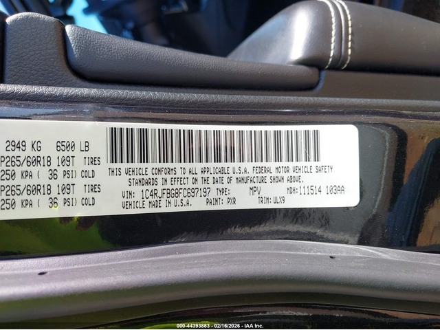 Jeep Grand cherokee 3.6L V-6 DOHC, VVT, 290HP 4X4 Drive - автомобили, коли, обяви за нови и употребявани 8