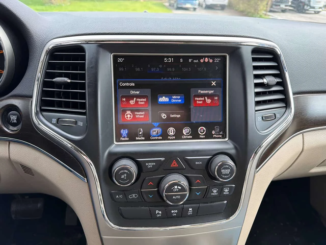 Jeep Grand cherokee * Limited * ZF8 * ПОДГРЕВИ * REMOTE START  * NAVI - автомобили, коли, обяви за нови и употребявани 7