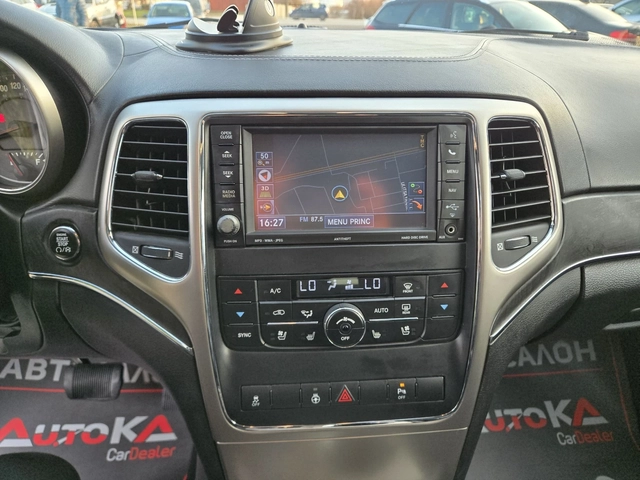 Jeep Grand cherokee 3.0CRDI-240кс= OVERLAND= ОБДУХВАНЕ= ПАНО= КАМЕРА - автомобили, коли, обяви за нови и употребявани 15