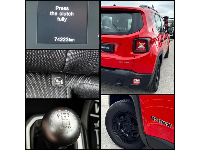 Jeep Renegade 74000км - автомобили, коли, обяви за нови и употребявани 15