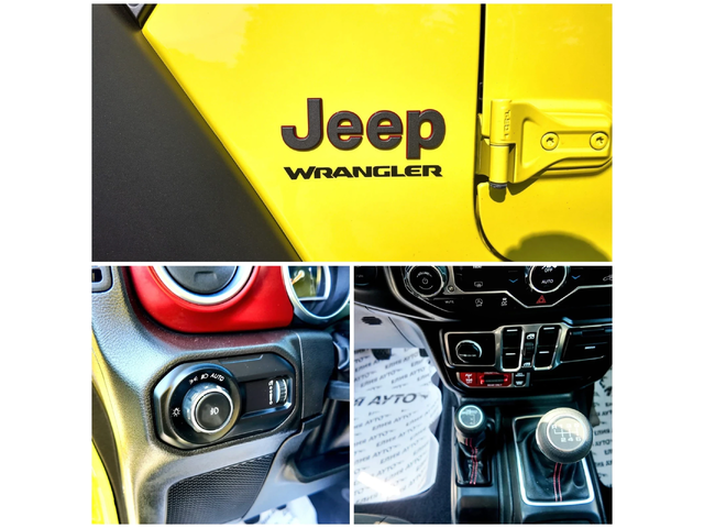 Jeep Wrangler RUBICON 3.6I TURBO КАБРИО 9000КМ ЛИЗИНГ 100% - автомобили, коли, обяви за нови и употребявани 16