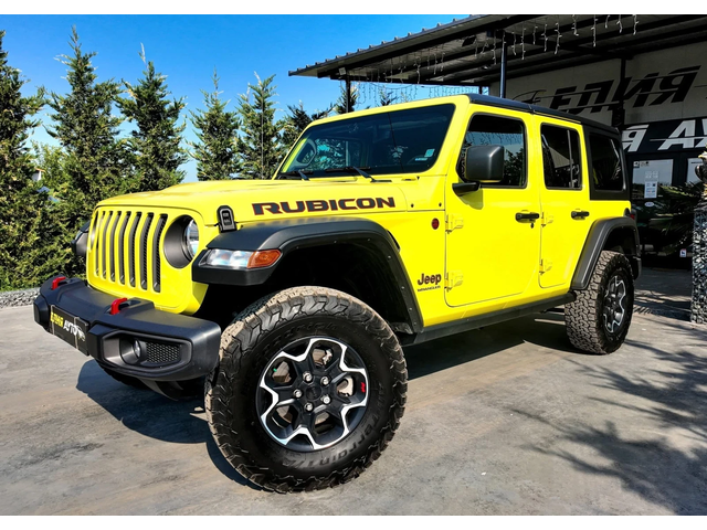 Jeep Wrangler RUBICON 3.6I TURBO КАБРИО 9000КМ ЛИЗИНГ 100% - автомобили, коли, обяви за нови и употребявани 3