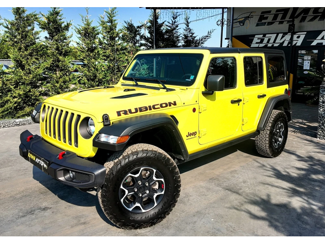 Jeep Wrangler RUBICON 3.6I TURBO КАБРИО 9000КМ ЛИЗИНГ 100% - автомобили, коли, обяви за нови и употребявани 4