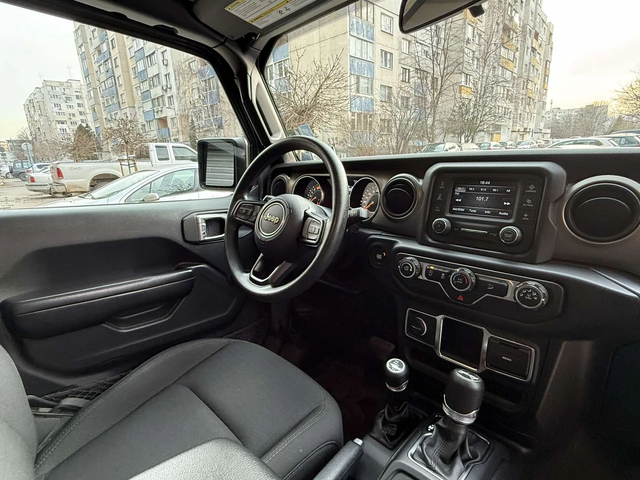 Jeep Wrangler 2.0TURBO| SPORT| РЕАЛНИ КМ!| КАСКО - автомобили, коли, обяви за нови и употребявани 7