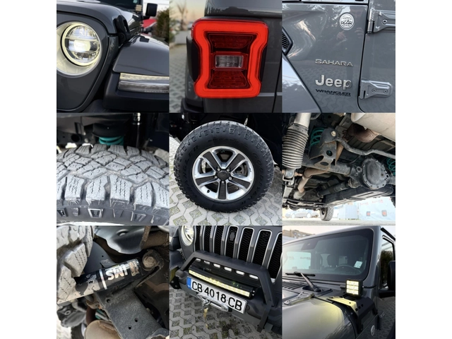 Jeep Wrangler 3.6i-290кс= 57.000KM= SAHARA= DOBINSONS= FULL - автомобили, коли, обяви за нови и употребявани 16