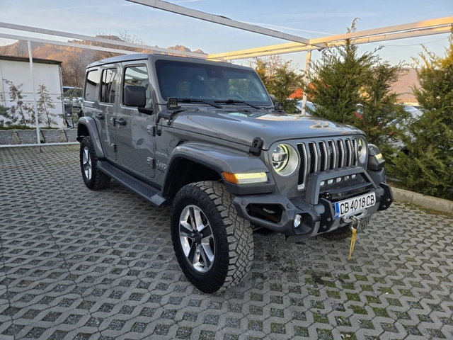 Jeep Wrangler 3.6i-290кс= 57.000KM= SAHARA= DOBINSONS= FULL - автомобили, коли, обяви за нови и употребявани 1