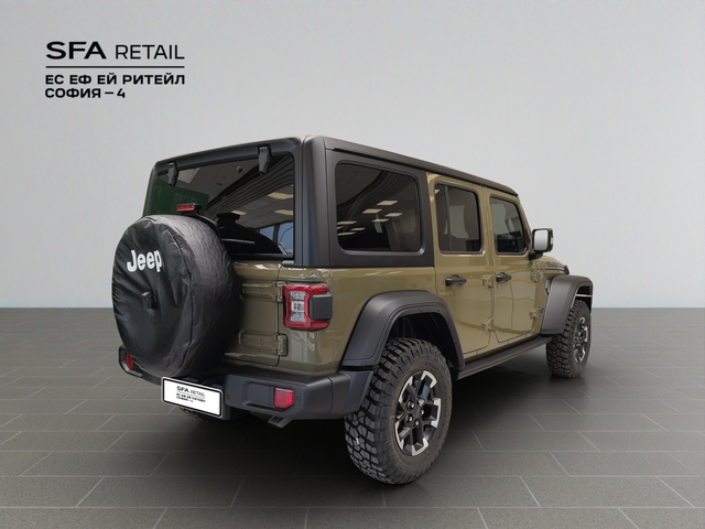 Jeep Wrangler Rubicon 2.0 PHEV AT8 AWD - автомобили, коли, обяви за нови и употребявани 5