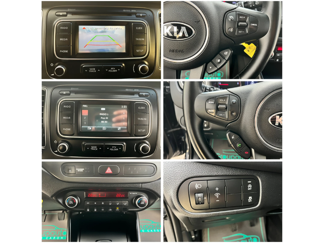 Kia Carens 1, 7CRDI-6+ 1/КАМЕРА/МЕДИЯ/ПОДГРЕВ/ТОП СЪСТОЯНИЕ! - автомобили, коли, обяви за нови и употребявани 14