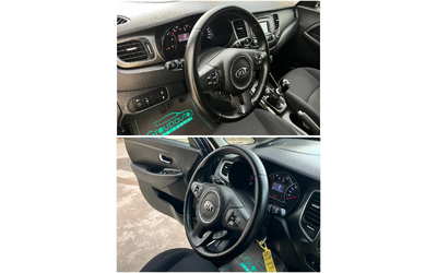 Kia Carens 1, 7CRDI-6+ 1/КАМЕРА/МЕДИЯ/ПОДГРЕВ/ТОП СЪСТОЯНИЕ! - автомобили, коли, обяви за нови и употребявани 8