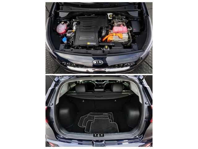 Kia Niro 1.6GDI HEV DCT - автомобили, коли, обяви за нови и употребявани 14