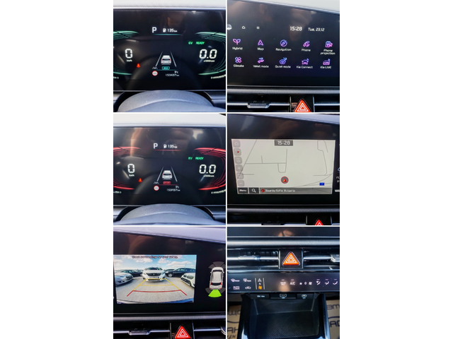 Kia Niro 1.6 GDI Full Hybrid DCT - автомобили, коли, обяви за нови и употребявани 11