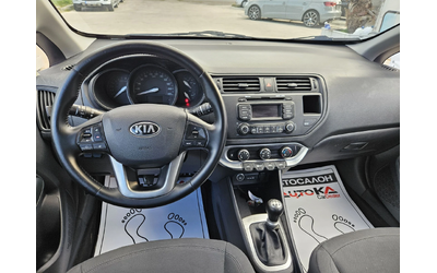 Kia Rio 1.2I-85кс= ФАБРИЧНА ГАЗ= ΕURO 5Β - автомобили, коли, обяви за нови и употребявани 10