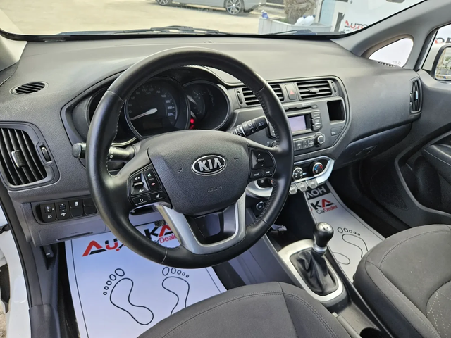 Kia Rio 1.2I-85кс= ФАБРИЧНА ГАЗ= ΕURO 5Β - автомобили, коли, обяви за нови и употребявани 7