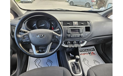 Kia Rio 1.2I-85кс= ФАБРИЧНА ГАЗ= EURO 5 - автомобили, коли, обяви за нови и употребявани 10
