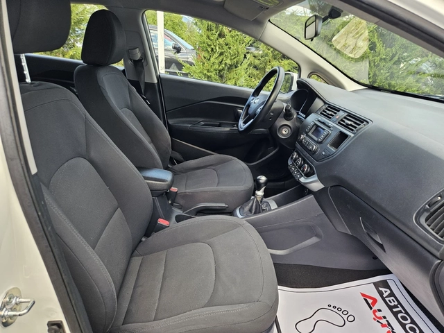 Kia Rio 1.2I-85кс= ФАБРИЧНА ГАЗ= EURO 5 - автомобили, коли, обяви за нови и употребявани 14