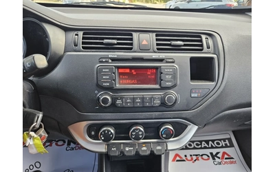 Kia Rio 1.2I-85кс= ФАБРИЧНА ГАЗ= EURO 5 - автомобили, коли, обяви за нови и употребявани 15