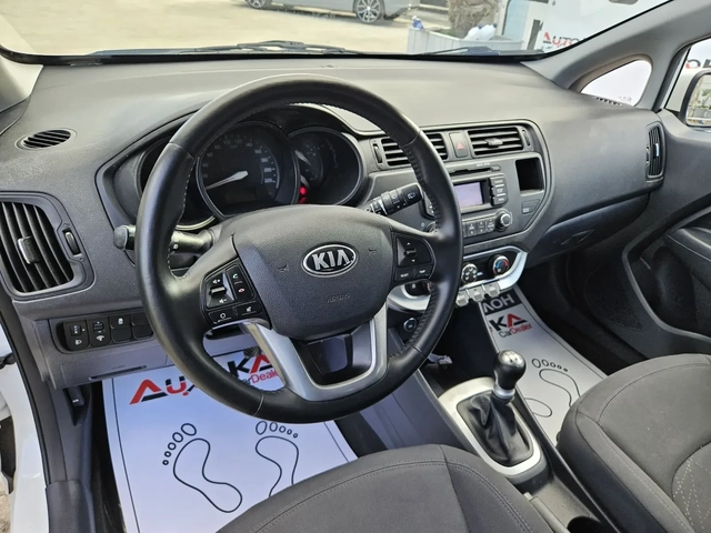 Kia Rio 1.2I-85кс= ФАБРИЧНА ГАЗ= EURO 5 - автомобили, коли, обяви за нови и употребявани 7