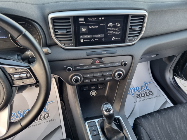 Kia Sportage 1.6 Bi-FUEL= ГАЗ= 132кс-2020г. EURO 6B - автомобили, коли, обяви за нови и употребявани 8