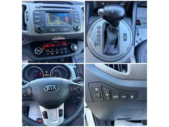 Kia Sportage 2.0crdi * 4x4* Avtom* Led* Koja* UNIKAT* - автомобили, коли, обяви за нови и употребявани 9