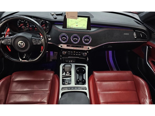 Kia Stinger 3.3* TURBO* AWD* GT* ОБДУХВАНЕ* ДИСТРОНИК* ХЕДЪП* - автомобили, коли, обяви за нови и употребявани 8