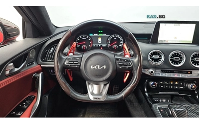 Kia Stinger 3.3 GT* AWD* TURBO* AWD* ОБДУХВАНЕ* ХЕДЪП* 360* - автомобили, коли, обяви за нови и употребявани 12