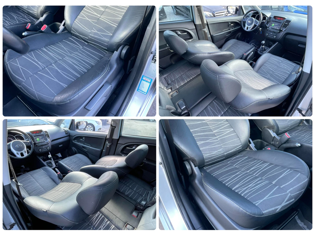 Kia Venga 1.4CRDI 90HP E6В КОЖА НАВИ КАМЕРА ЛЕД - автомобили, коли, обяви за нови и употребявани 13