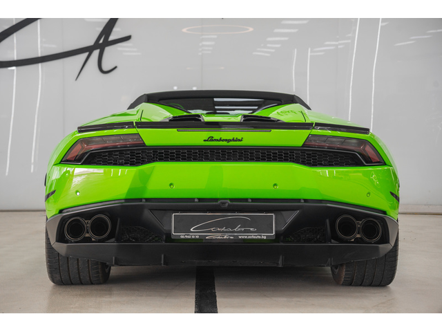 LAMBORGHINI Huracan Huracan LP-610 Spyder 5.2 V10 AWD AKRAPOVIC - автомобили, коли, обяви за нови и употребявани 5