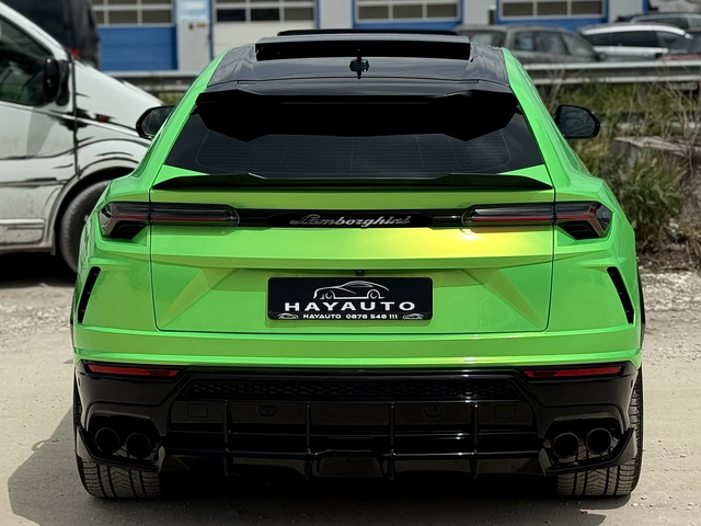 Lamborghini Urus Aero Pack= Carbon Ceramic= Bang&Olufsen= Panorama= - автомобили, коли, обяви за нови и употребявани 5