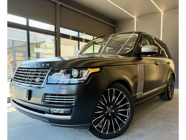 Land Rover Range rover Vogue* Лизинг* Обдухване* Autobiography* Meridian - автомобили, коли, обяви за нови и употребявани 2