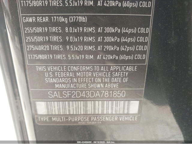 Land Rover RANGE ROVER 5.0L V-8 DI, DOHC, VVT, 375HP 4X4 Drive - автомобили, коли, обяви за нови и употребявани 8