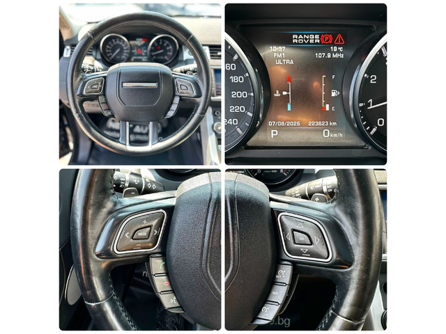 Land Rover Range Rover Evoque SPORT 2.0i 241HP PANO CAMERA SWISS - автомобили, коли, обяви за нови и употребявани 12