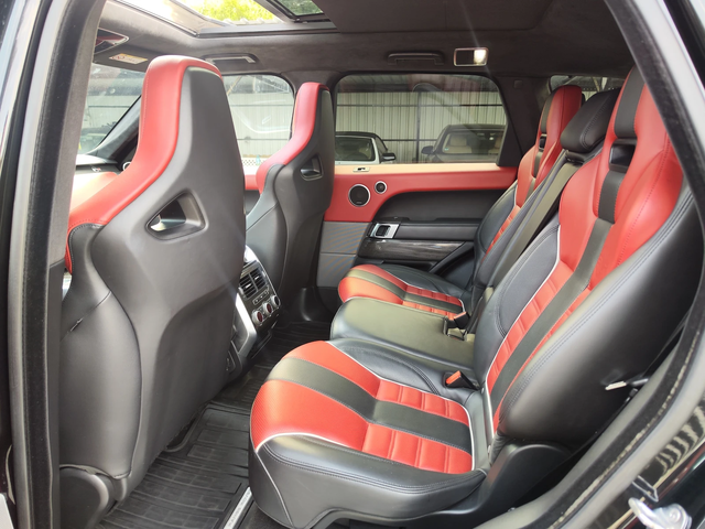 Land Rover Range Rover Sport SVR* MERIDIAN* CARBON* CAMERA* ALCANTAR* LIZING - автомобили, коли, обяви за нови и употребявани 6