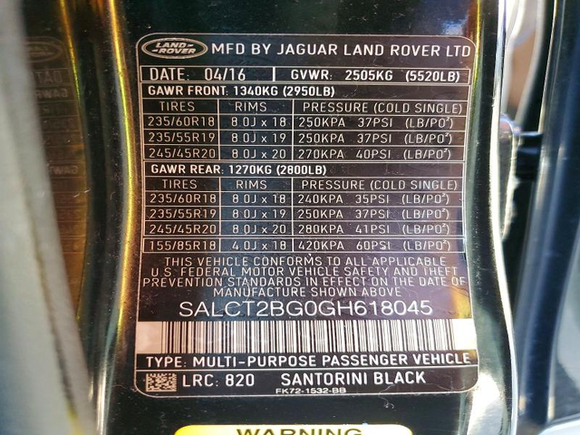 Land Rover ROVER 2.0L 4 4x4 w/Rear Wheel Drv - автомобили, коли, обяви за нови и употребявани 12