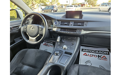 Lexus CT 200h 1.8Hybrid-99кс= 142.000км= FACE= КАМЕРА= СЕРВ.ИСТО - автомобили, коли, обяви за нови и употребявани 12
