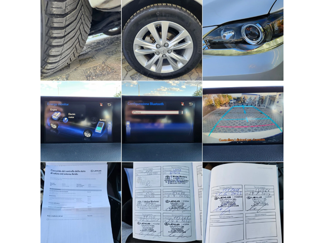 Lexus CT 200h 1.8Hybrid-99кс= 142.000км= FACE= КАМЕРА= СЕРВ.ИСТО - автомобили, коли, обяви за нови и употребявани 16