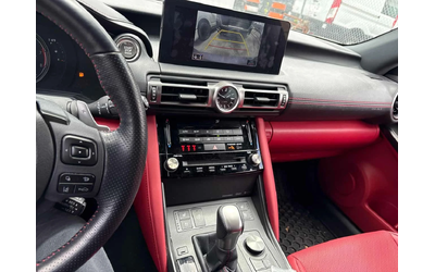 Lexus IS 350 | ПОДГРЕВ | ОБДУХВАНЕ | ЧЕРВЕН САЛОН | F SPORT | - автомобили, коли, обяви за нови и употребявани 8