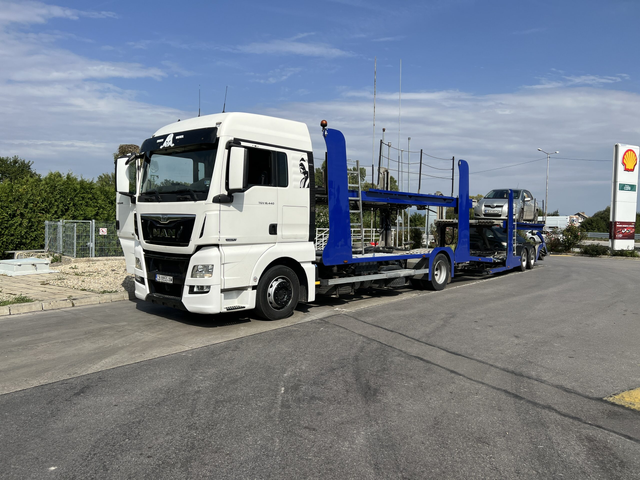MAN TGX 18.440 Автовоз - автомобили, коли, обяви за нови и употребявани 12