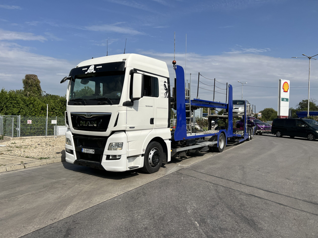 MAN TGX 18.440 Автовоз - автомобили, коли, обяви за нови и употребявани 13