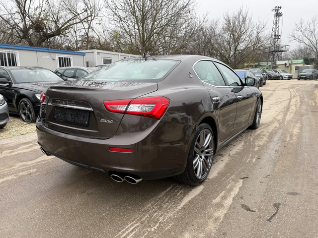 Maserati Ghibli 3.0D 250к.с  Топ състояние - автомобили, коли, обяви за нови и употребявани 3