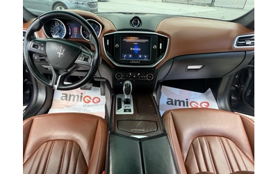Maserati Ghibli 3.0D СОБСТВЕН ЛИЗИНГ - автомобили, коли, обяви за нови и употребявани 13