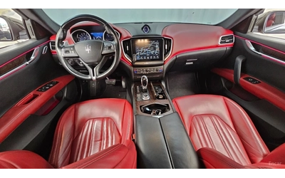 Maserati Ghibli 3.0 DIESEL* PANO* ОБДУХВ* ПОДГРЕВ* НАВИ* КАМЕРА - автомобили, коли, обяви за нови и употребявани 6