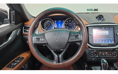 Maserati Ghibli КОЖА* ПОДГРЕВ* ПАНО* КАМЕРА - автомобили, коли, обяви за нови и употребявани 10
