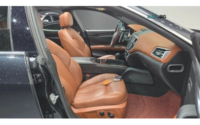 Maserati Ghibli КОЖА* ПОДГРЕВ* ПАНО* КАМЕРА - автомобили, коли, обяви за нови и употребявани 8