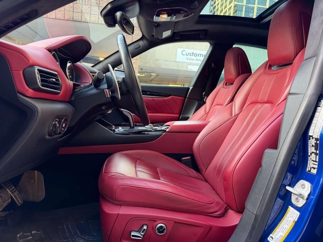 Maserati Levante ОБДУХВАНЕ / ЧЕРВЕНА КОЖА / ПАНОРАМА / ЦЕНА ДО БГ - автомобили, коли, обяви за нови и употребявани 12