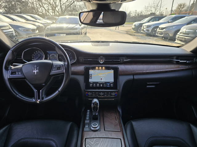 Maserati Quattroporte 3.0D 250к.с Топ състояние - автомобили, коли, обяви за нови и употребявани 14
