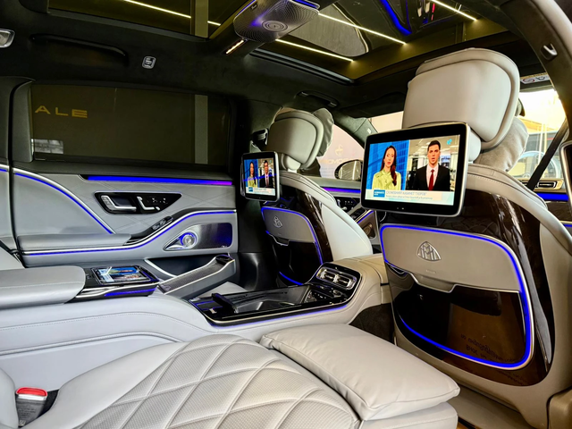 Maybach S580 4Matic* Масаж* 360* Burmester* Лизинг - автомобили, коли, обяви за нови и употребявани 12